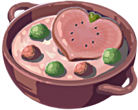 Creamy heart soup from The Legend of Zelda: Breath of the Wild